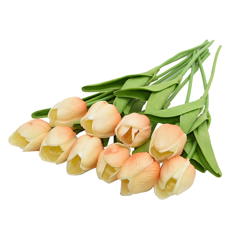 Artificial Tulip Flower Set 10 Pcs Artificial Tulip Flower Set 10 Pcs