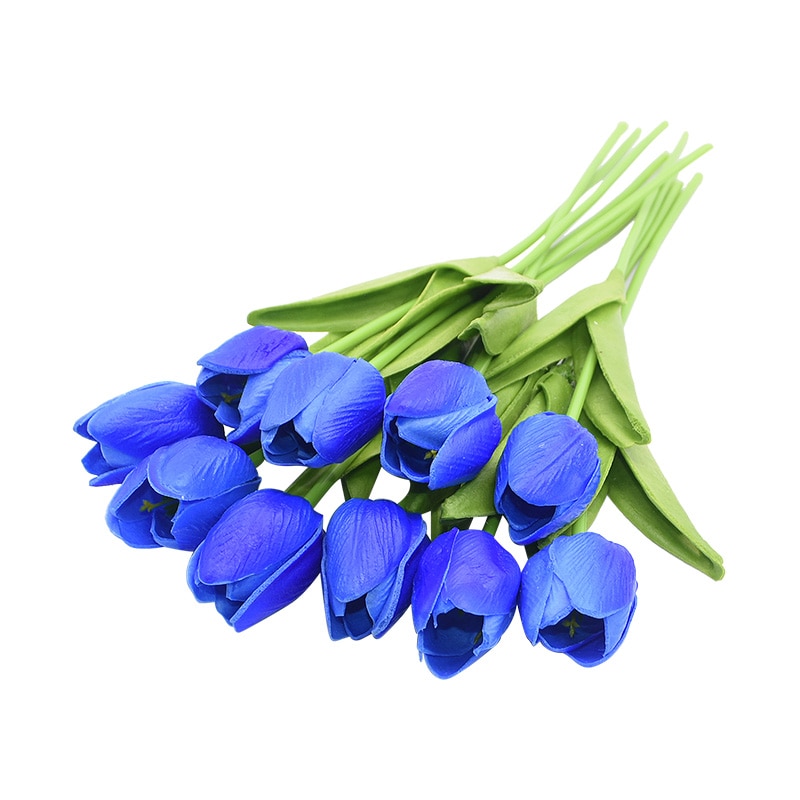 Artificial Tulip Flower Set 10 Pcs Artificial Tulip Flower Set 10 Pcs