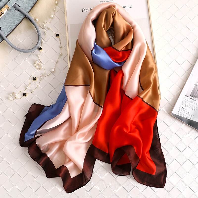 Women Soft Colorful Summer Scarf Women Soft Colorful Summer Scarf