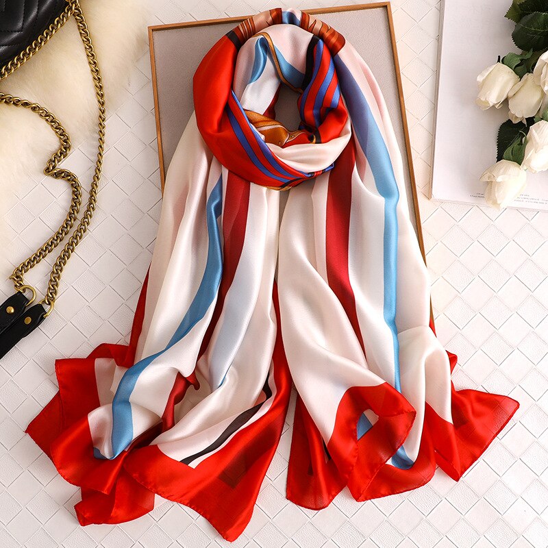 Women Soft Colorful Summer Scarf Women Soft Colorful Summer Scarf