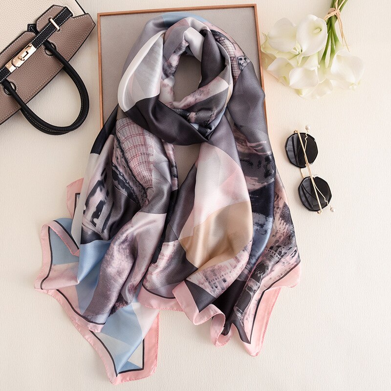 Women Soft Colorful Summer Scarf Women Soft Colorful Summer Scarf