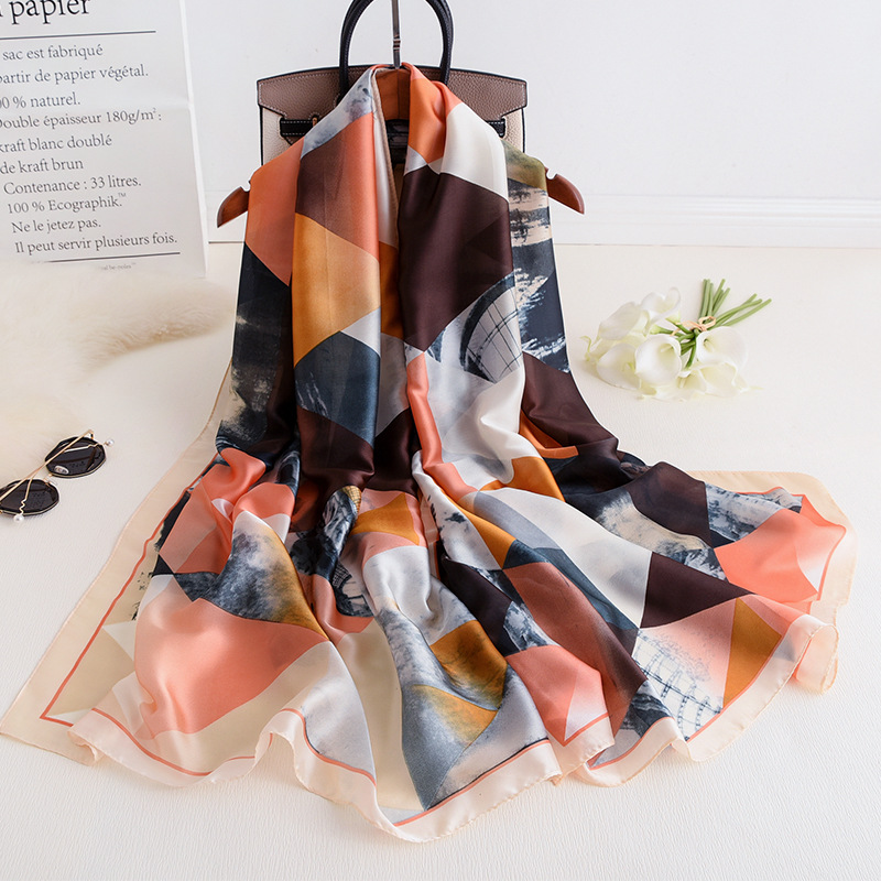Women Soft Colorful Summer Scarf Women Soft Colorful Summer Scarf